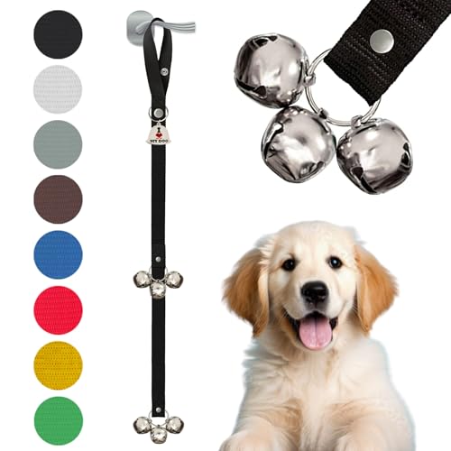 Caldwell's Pet Supply Co. Dog Potty Bells, Dog Bells to Go Outside, Hanging Dog Door Bell for Potty Training, Quality Bell for Dogs to Ring to Go Potty, Potty Bells for Dogs, Puppy Training Tool