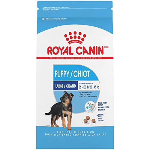 Royal Canin Size Health Nutrition Large Puppy Dry Dog Food, 18 lb bag