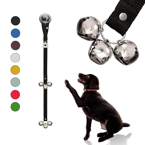 Caldwell's Pet Supply Co. Dog Potty Bells, Dog Bells to Go Outside, Hanging Dog Door Bell for Potty Training, Quality Bell for Dogs to Ring to Go Potty, Potty Bells for Dogs, Puppy Training Tool
