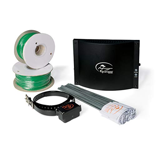 SportDOG Brand In-Ground Fence System – from The Parent Company of Invisible Fence Brand - Underground Wire Electric Fence - Tone, Vibration, & Shock - 100 Acre Capability