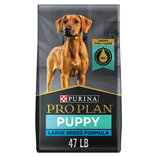 Purina Pro Plan Large Breed Dry Puppy Food, Chicken and Rice Formula - 47 lb. Bag