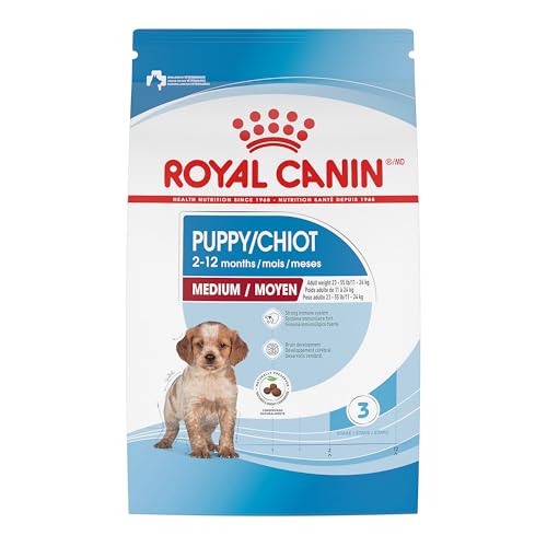 Royal Canin Size Health Nutrition Medium Puppy Dry Dog Food, 30 lb bag