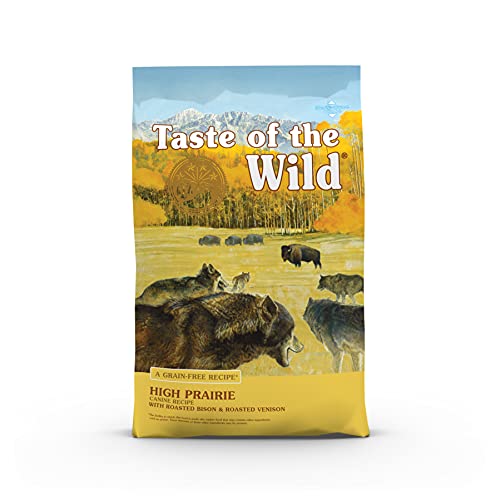 Taste of the Wild, Dry Dog Food High Prairie Canine Formula with Roasted Bison and Venison, 80 Ounce