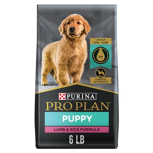 Purina Pro Plan High Protein Puppy Food DHA Lamb & Rice Formula - 6 lb. Bag