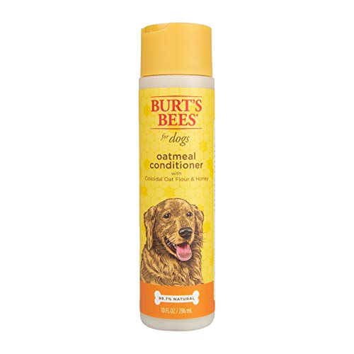 Burt's Bees for Pets Naturally Derived Oatmeal Conditioner with Colloidal Oat Flour & Honey - Dog Oatmeal Shampoo - Cruelty Free, Made in the USA - 10 Oz