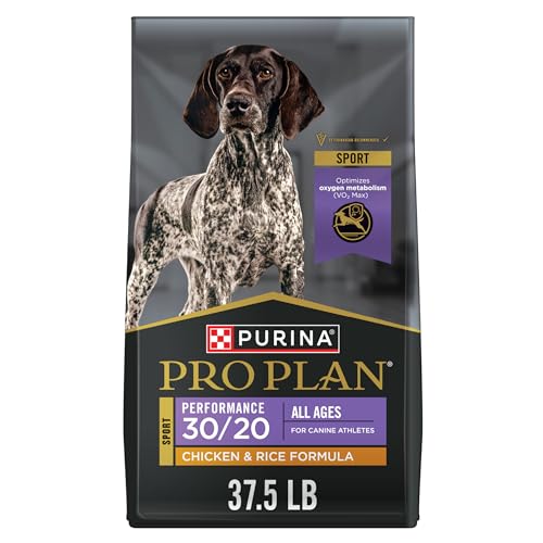 Purina Pro Plan Sport Performance 30/20 Chicken and Rice Formula High Protein Dog Food - 37.5 Pound (Pack of 1)