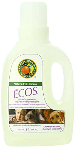 Natural Pet ECOS Pet Laundry Detergent, 20-Ounce Bottles (Pack of 6)