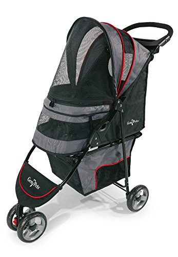 Gen7Pets Regal Plus Dog Stroller - Gray Shadow Pet Stroller